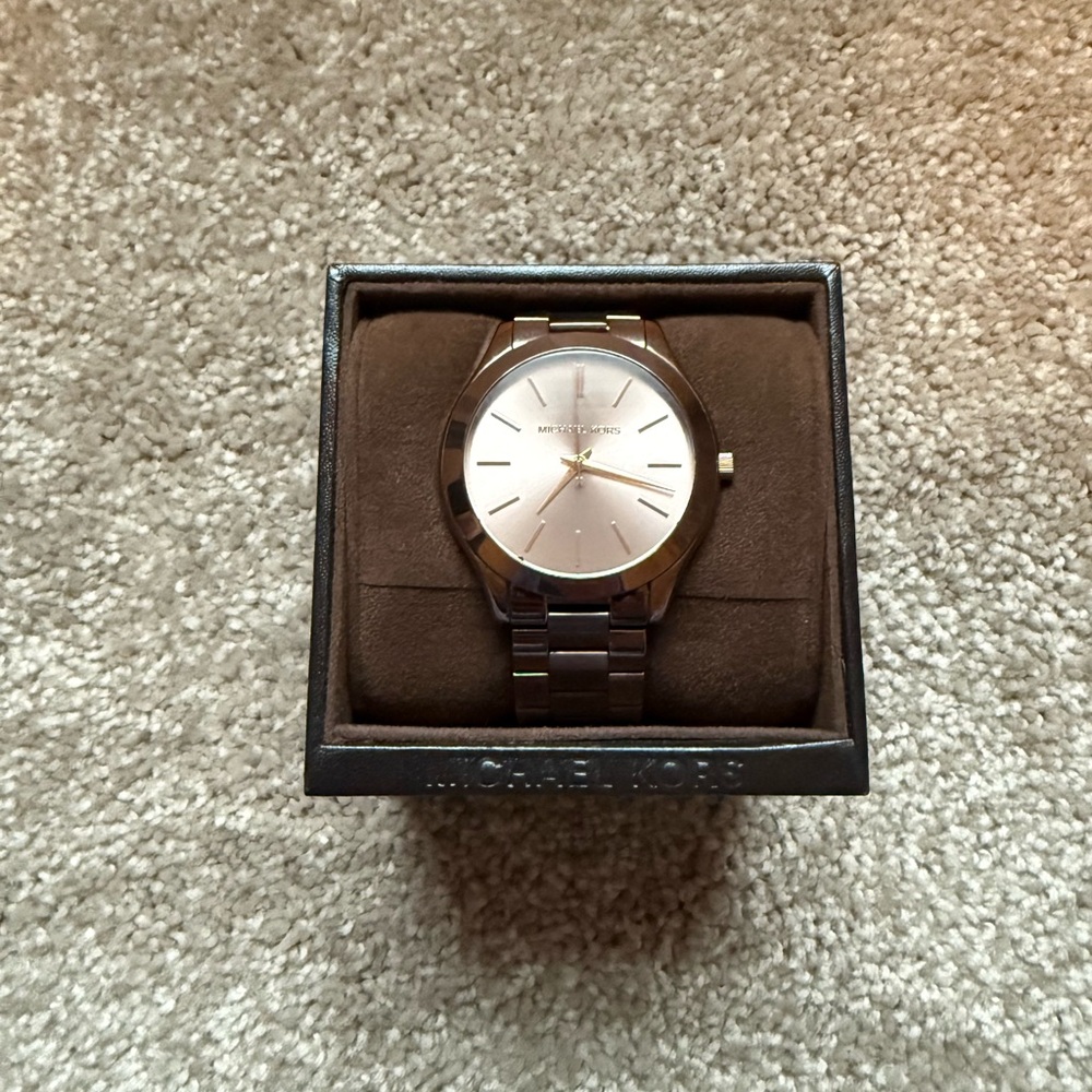 Michael Kors | Rose Gold Stainless Steel Watch | MK-3418